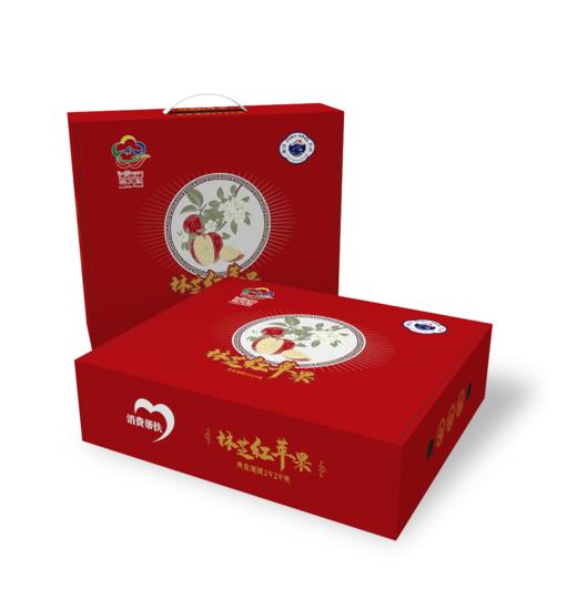 西藏特产-林芝红苹果 手提装小果5斤/盒 商品图1