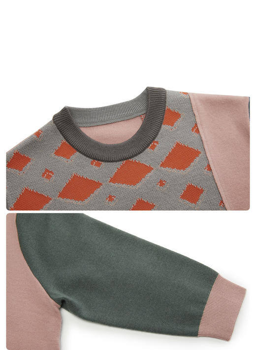 jnby  23年冬款  长袖套头毛衣  1NB313670 商品图5