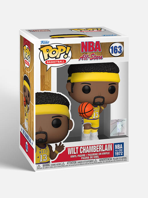 Funko POP  NBA Legends Wilt Chamberlain 1972运动 NBA传奇球星威尔特·张伯伦手办1972 67493 商品图4