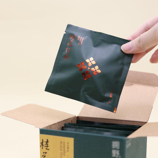 拥野·桂花红茶 三角袋泡茶 2.5g*12袋/盒 商品图3