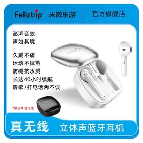 Feliztrip斐利斯 真无线蓝牙耳机TWS蓝牙5.0自动回连双耳均可做主机单耳可单独使用 TR-TWS U11
