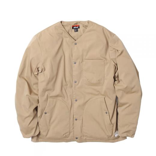 NANGA TAKIBI RIPSTOP INNER DOWN 阻燃无领开衫羽绒服 商品图2