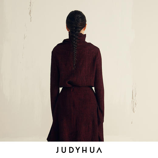 JUDYHUA 肌理羊毛极简上衣 商品图2