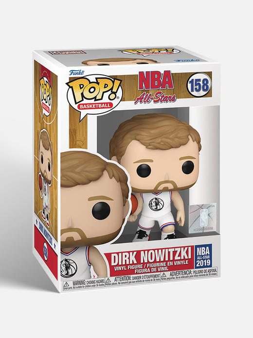 Funko POP NBA Legends Dirk Nowitzki 2019运动 NBA传奇球星德克·诺维茨基手办2019 67488 商品图4