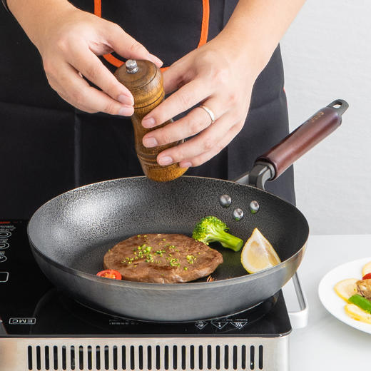 debo德铂马格斯窒氮无煎锅不易生锈煎炸锅家用平底锅 商品图0