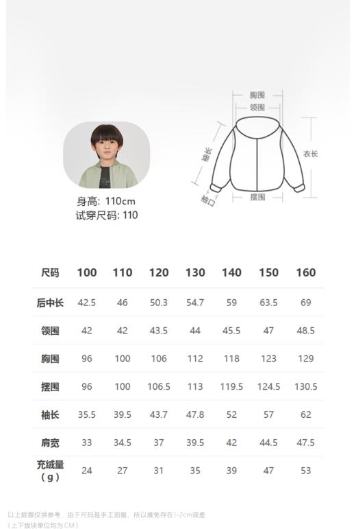 jnby  23年冬款   短款羽绒服 1NBC13400 商品图1