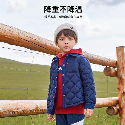 Levi's 冬 大童小童 短款羽绒服 LVB-MW-J643 商品图4