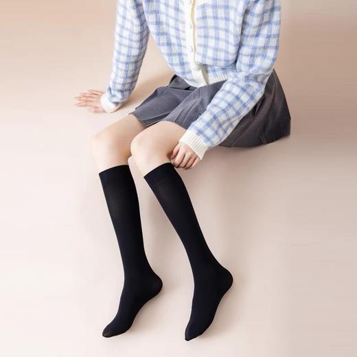 80D/140D发热保暖中筒袜6080/9014 商品图5