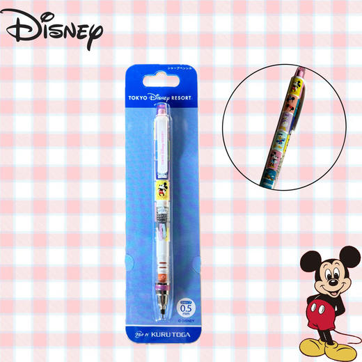 日本三菱UNI东京迪士尼米奇限定自动磨尖自动笔0.5mm 商品图0