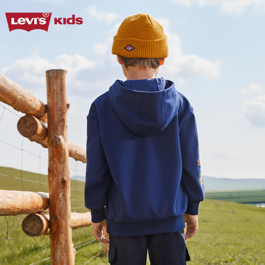 Levi's 冬 大童小童 套头连帽卫衣 LVN-PO-J624 商品图3