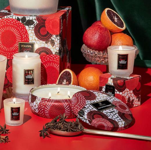 VOLUSPA 小浮雕蕾丝杯香薰蜡烛-72g 商品图3