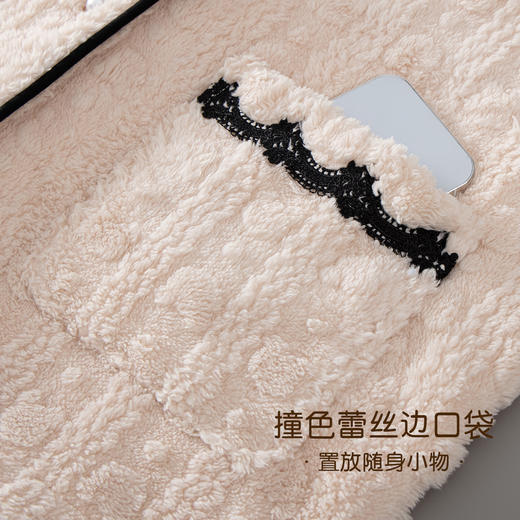 【提花暖绒】【猫人】【M-XXL】女士秋冬加绒家居服睡衣套装 商品图10