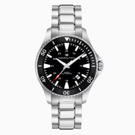 汉米尔顿 Hamilton 卡其海军系列蛙人潜水防水夜光男表 H82335131