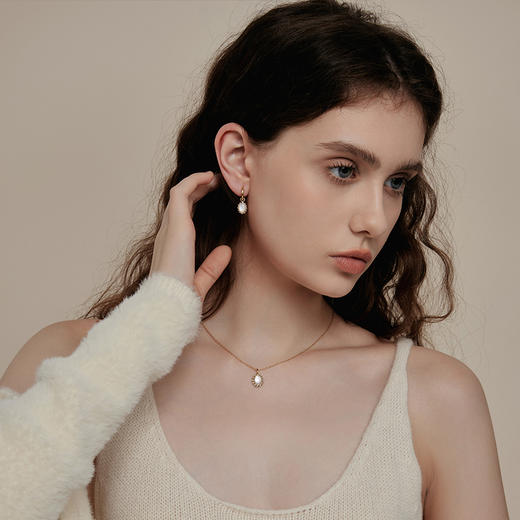 <常爸>ARSIS【纯真年代】南法月光耳坠 商品图4