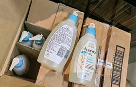 AVEENO燕麦婴幼儿童洗发水沐浴露二合一354ml 无泪配方