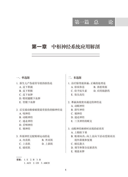 全国高级卫生专业技术资格考试习题集丛书 神经外科学习题集 高级卫生职称神经外科主任医师正高副高考试指导用书 人民卫生出版社 商品图4