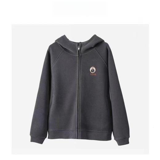 雀说 【宝藏衣】秋冬季小熊刺绣防风长袖上衣休闲外套3ZF-V32 商品图1