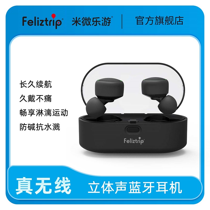 Feliztrip斐利斯 真无线蓝牙5.0耳机 运动跑步开车健身通用 TR-TWS T6