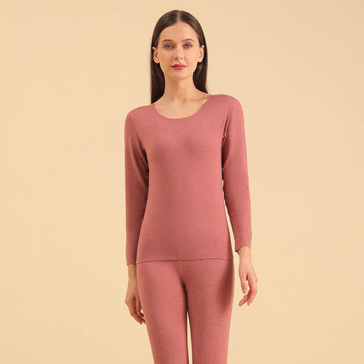 秋冬【5A羊毛蚕丝打底衫套装】新款羊毛蚕丝 保暖内衣 情侣套装 男士秋衣秋裤 女士打底衫 商品图11