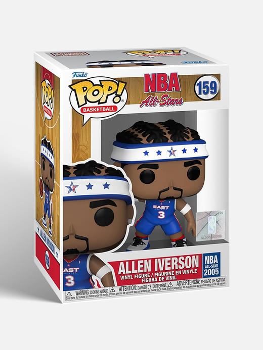 Funko POP  NBA Legends Allen Iverson 2005运动 NBA传奇球星艾伦·艾弗森手办2005 67489 商品图4