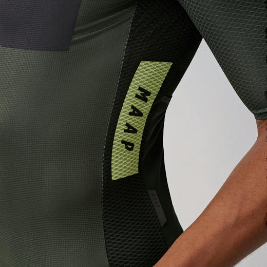 MAAP 男士 System Pro Air Jersey Bronze Green 短袖骑行服 商品图5