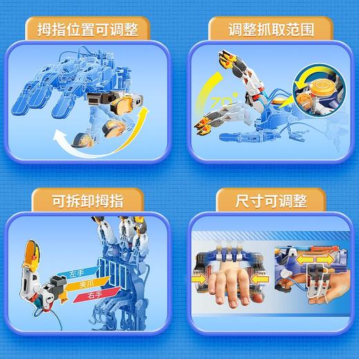 宝工科学玩具GE-634-C 液压机械手套 商品图4