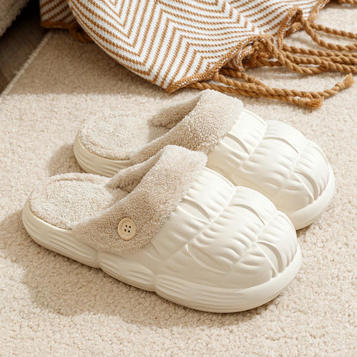 【任选2双59元】日系防水保暖防滑居家室内棉拖鞋 比一般拖鞋更柔软舒适 室内室外一双搞定！ 商品图11