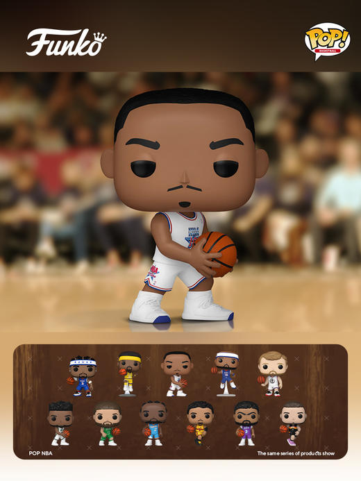 Funko POP  NBA Legends Dennis Rodman 1992运动 NBA传奇球星丹尼斯·罗德曼手办1992 67490 商品图1