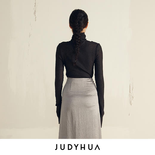 JUDYHUA 基础高领长袖打底衫 商品图6