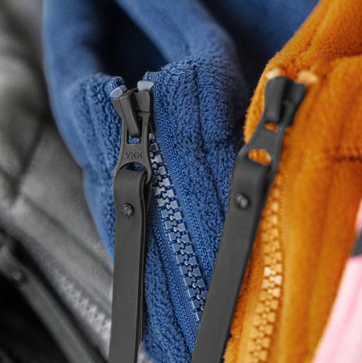 女士阔版落肩袖抓绒外套 商品图6