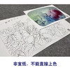 【大彩图】龚雪青工笔画白描底稿小品《牡丹》临摹勾线花鸟线稿XQ27 商品缩略图2