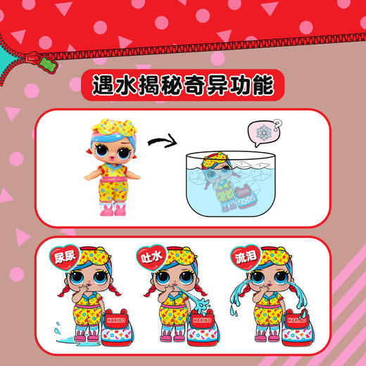 MGA L.O.L.惊喜拆拆球 糖果系列xHARIBO 娃娃MGAC119913EUC 商品图3