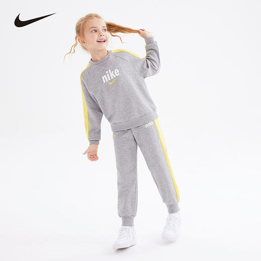 NIKE 秋 小童 套头无帽卫衣/长裤2件套 NKN-T8L265 商品图9