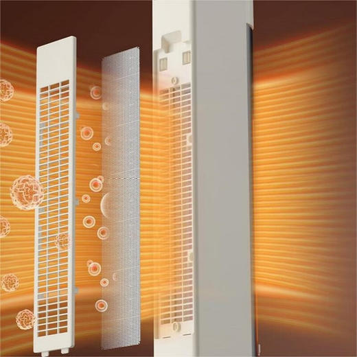 美的 NFU-D 取暖电暖器烤火炉暖风机低噪超长PTC大功率发热体（创） 商品图4