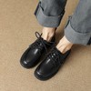 ZHR单鞋女2023秋冬新款ins英伦风韩版百搭时尚洋气软底气质小皮鞋 商品缩略图2