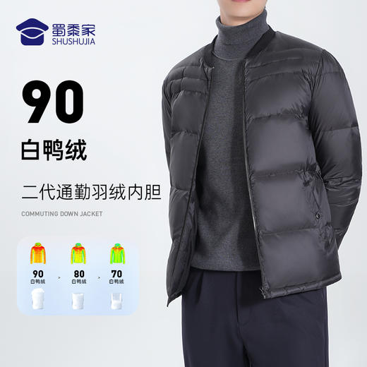 【实付满399送保温杯】【通勤羽绒马甲】防钻绒马甲外套 防风保暖无袖羽绒服外套 商品图9