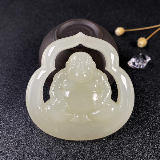 水青吊坠-大肚佛 商品图0