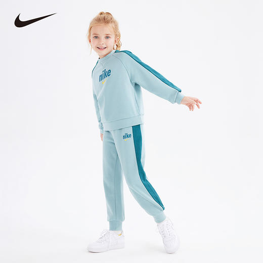 NIKE 秋 小童 套头无帽卫衣/长裤2件套 NKN-T8L265 商品图3