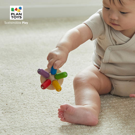 【PlanToys】木制新生儿抓手玩具 商品图1