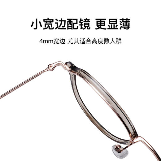 男女大框圆形护眼近视眼睛框架超轻显脸小可配防蓝光带度数镜片 商品图1