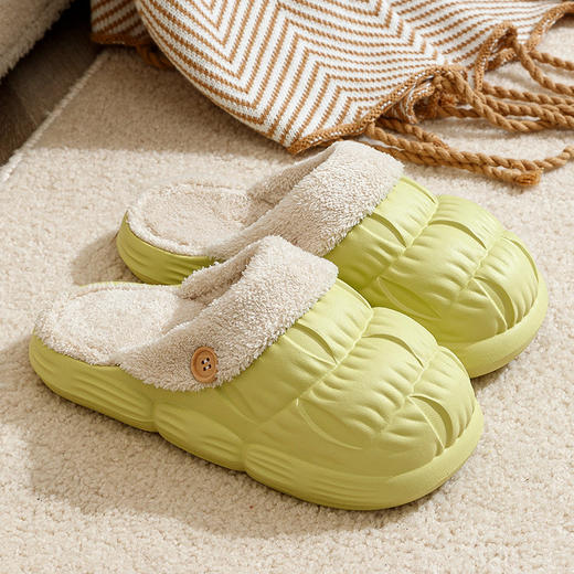【任选2双59元】日系防水保暖防滑居家室内棉拖鞋 比一般拖鞋更柔软舒适 室内室外一双搞定！ 商品图4