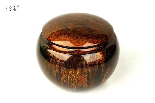 三希堂  流霞系列  流金大漆茶罐 商品图5