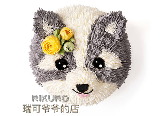 【萌宠驾到】鲜奶水果定制蛋糕 商品图1