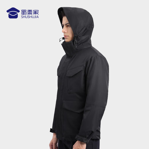 【三合一通勤羽绒风衣外套】加厚保暖羽绒服外套 春秋冬可穿羽绒风衣 商品图3