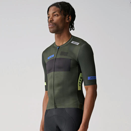 MAAP 男士 System Pro Air Jersey Bronze Green 短袖骑行服 商品图0