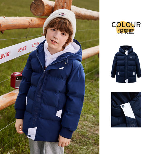 Levi's 冬 大童小童 中长款棉服 LVB-MW-J642 商品图5