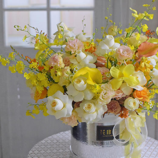 奶油杯马蹄莲跳舞兰抱抱桶 商品图3