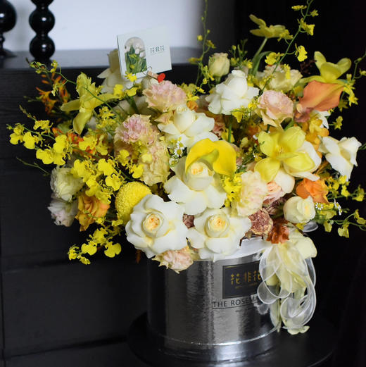 奶油杯马蹄莲跳舞兰抱抱桶 商品图6