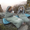错山  信封睡袋  户外野营信封式带帽睡袋  MS816 商品缩略图0