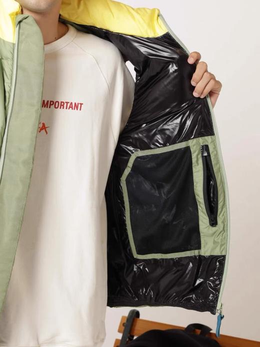 NANGA MAZENO RIDGE VEST 拼色羽绒马甲 商品图1
